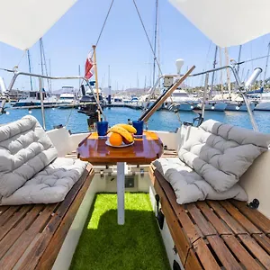 Seaside Chill-out On A Sail Yacht , Puerto Calero España